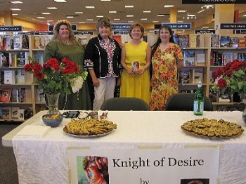 Margaret Mallory book signing